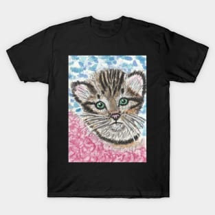 Tabby kitten cat T-Shirt